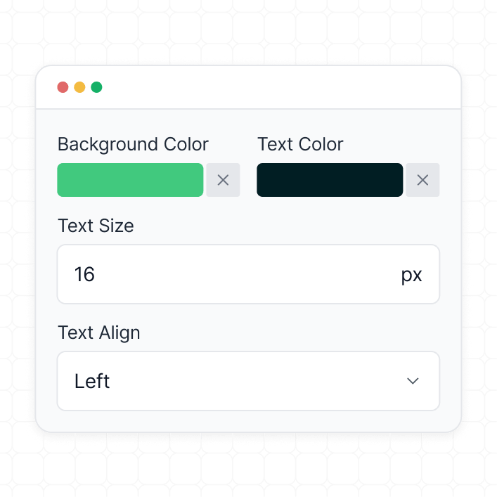 Adjust basic styling in the HTML editor