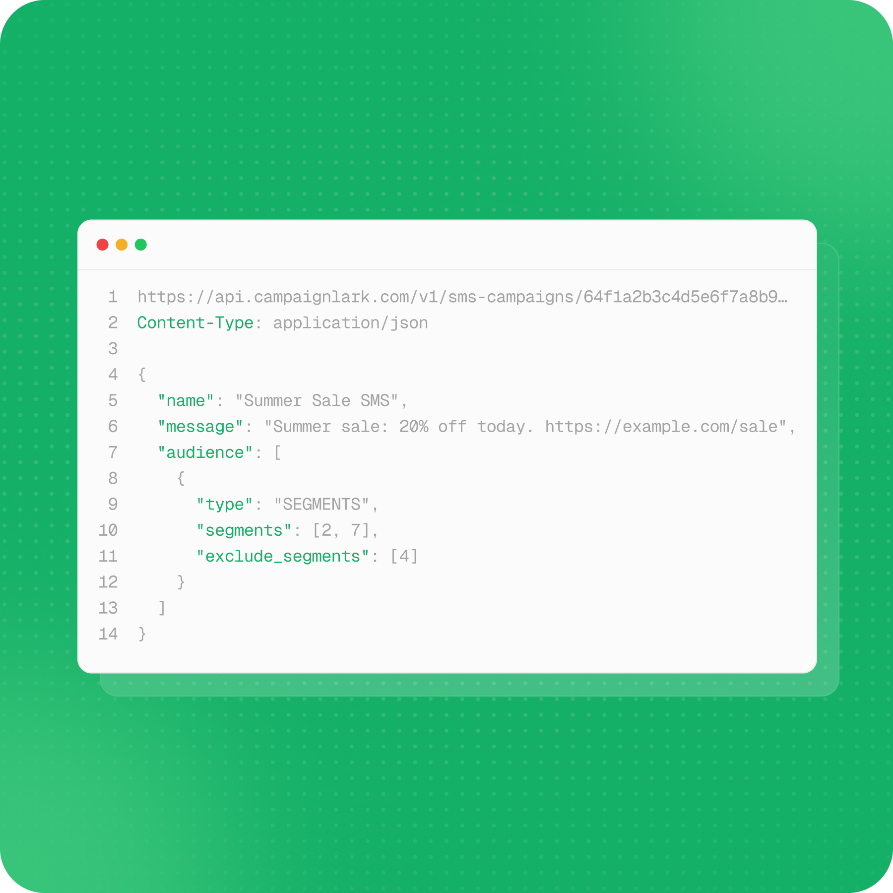 SMS API documentation