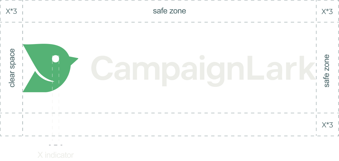 CampaignLark Logo Clear Space